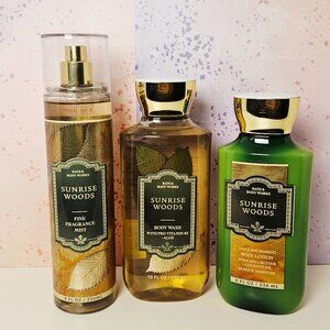 Bath and Body Works Sunrise Woods Body Care